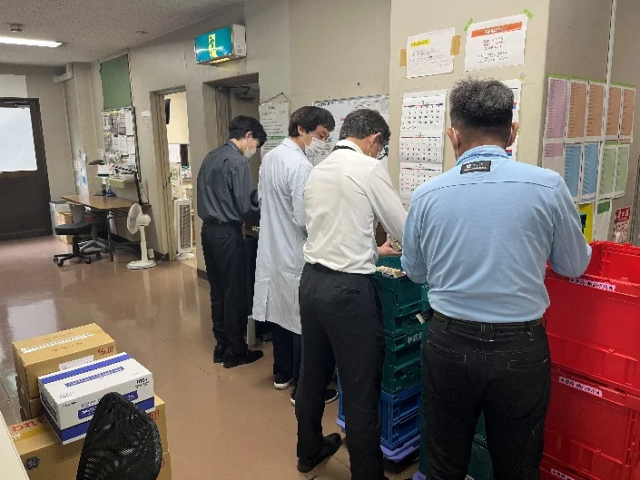 医薬品の納品・検収