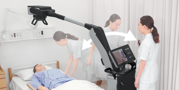 移動型X線撮影装置　CALNEO Go PLUS/ AQRO