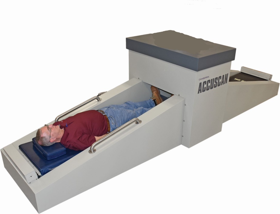 ホールボデイカウンター(内部被ばく測定器)Accuscan2