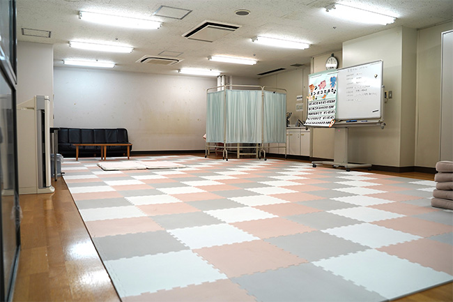外来母親学級のお部屋