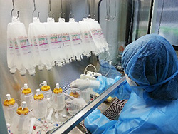 無菌製剤の調製写真