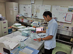 調製後のチェック