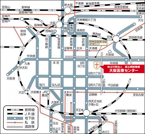 交通案内地図